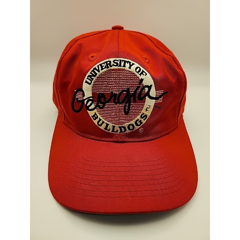 The Game University Georgia Bulldogs Snapback Hat Mens Circle Logo